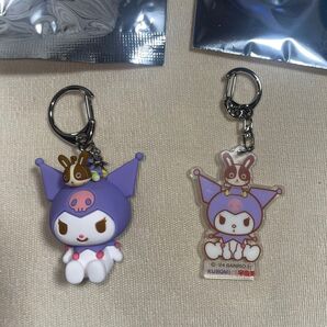 宇佐美 クロミちゃん 立体ラバーキーホルダー アクリルキーホルダー