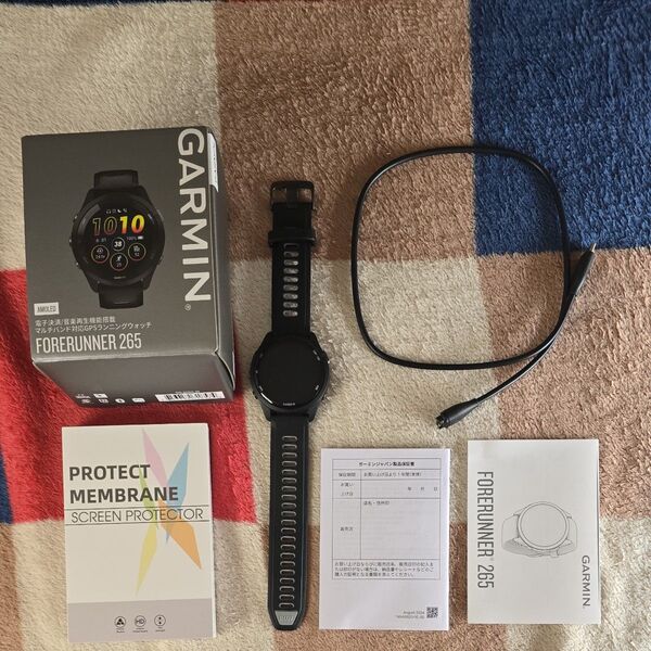GARMIN(ガーミン) forerunner 265 Black(黒)