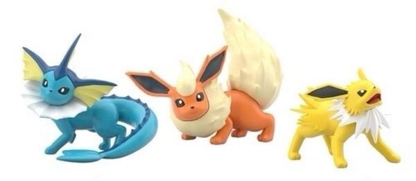 【ポケモン】スケールワールド シャワーズ ブースター サンダース パルデア地方 フィギュア