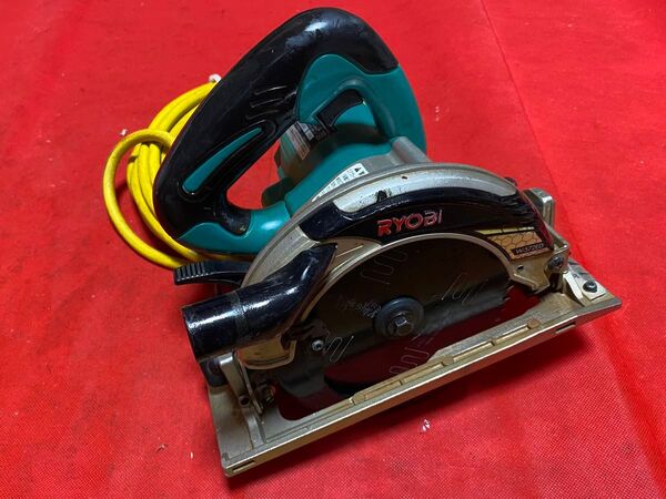 RYOBI 電子丸ノコ w'-572ED ライト付き 良品4103-09-1