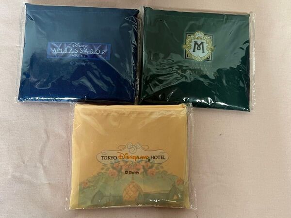 ディズニーホテル 非売品 エコバッグ 3セット