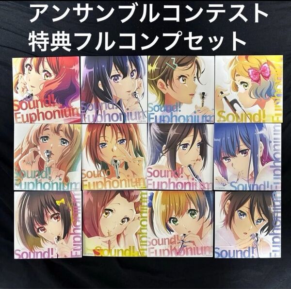 響けユーフォニアム アンサンブルコンテスト ミニ色紙 スタンドビジュアルカード 入場特典 久美子 麗奈 夏紀 優子 みぞれ 奏