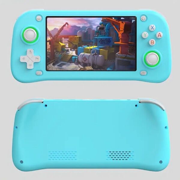 OEMG XF43 中華ゲーム機 レトロゲーム ターコイズグリーン