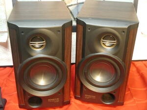 [ popular model ]** Kenwood made,LS-SE7,2 way speaker system * pair.. small with defect **kenwood