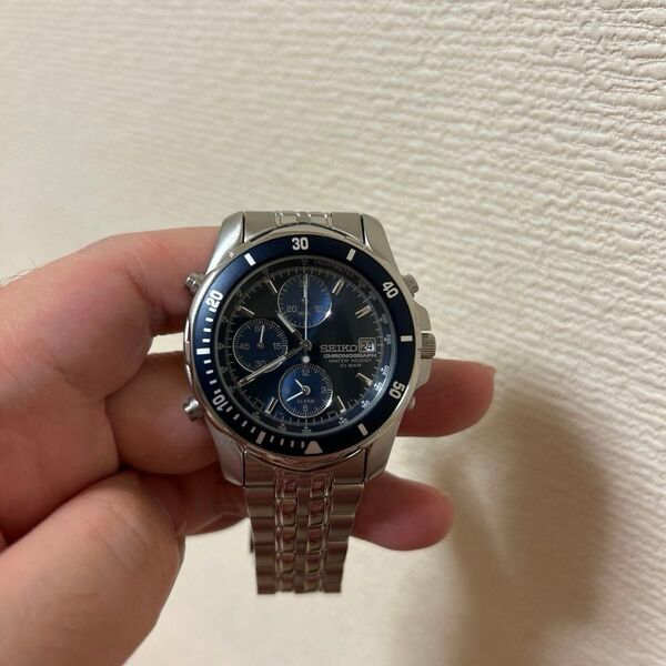 希少 SEIKO プロスペックス スピードマスター クロノグラフ 腕時計 メンズ