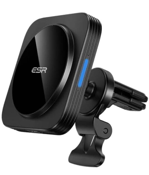 ESR HaloLock ワイヤレス 高速充電 充電器 車載 磁気 スマホホルダー マグネット式 スマホ冷却 iPhone