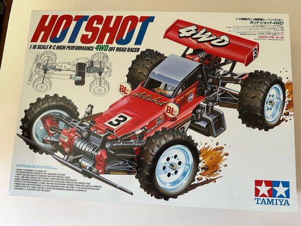 タミヤ ホットショット 未組立 ラジコン 電動RC TAMIYA
