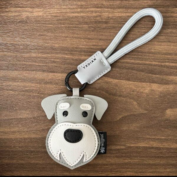 犬 シュナウザー キーホルダー バッグチャーム DOG キーリング