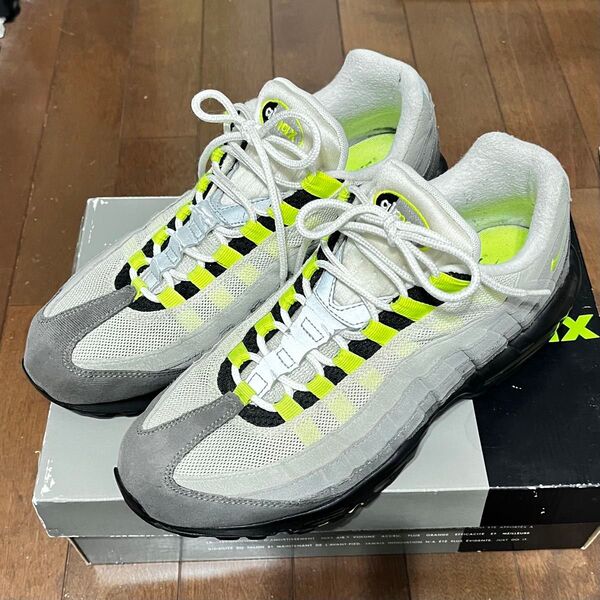 NIKE エアマックス95 イエローグラデ 2015年製 28cm