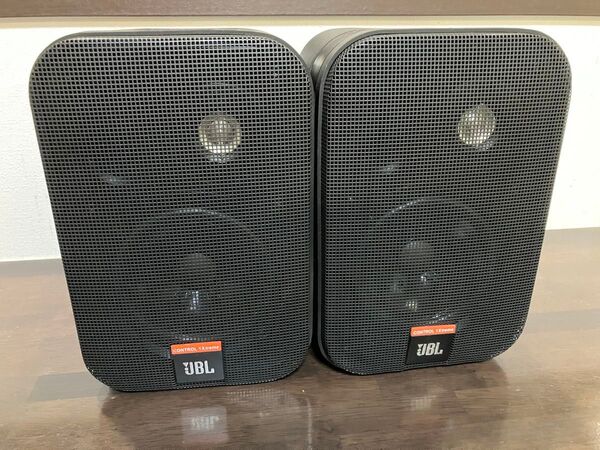 JBL control 1Xtreme 2way小型ブックシェルフスピーカー ペア品 エッジ交換済 片側ウーハーキャップに凹みあり