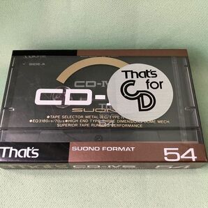 太陽誘電 That’s CD-IVS54 カセットテープ 未開封品
