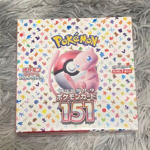 【新品未開封】ポケモンカード 151 BOX 強化拡張パック シュリンク付き