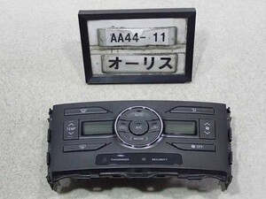 平成19年 オーリス ZRE152H 前期 純正 エアコンスイッチ パネル オートAC 中古 即決