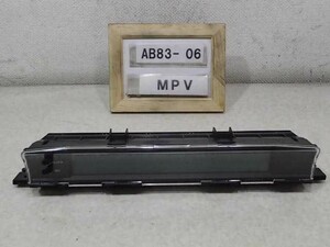 平成19年 MPV LY3P 前期 純正 インフォメーションディスプレイ モニター L206 61 1J0 時計 中古 即決