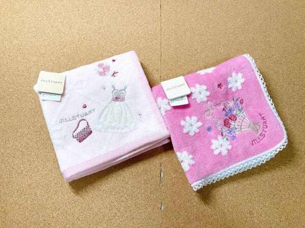 新品・未使用品JILLSTUARTタオルハンカチ2枚