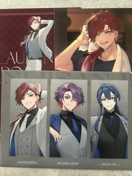 ローレン・イロアス クリアファイル ローソン