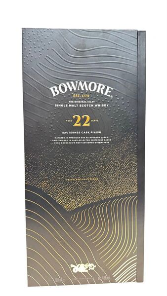 ボウモア 22年 箱付 bowmore 22y スコッチウイスキー ウイスキー