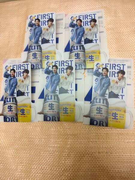 befirstサン生コースター セブンイレブン限定スタンディングコースター 5枚