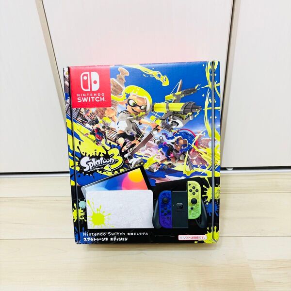 【未使用】有機EL Nintendo Switch ニンテンドースイッチ 本体 スプラトゥーン3