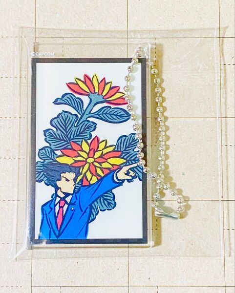 カプコン 花札 アクリルキーホルダー 逆転裁判