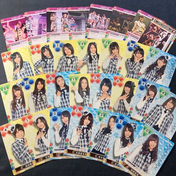 AKB48 トレーディングカード ゲーム コレクション トレカ カード 大量まとめてセット