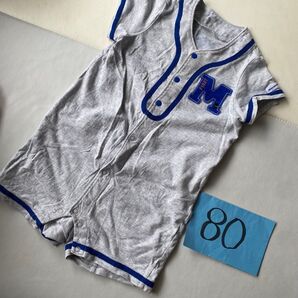 ミキハウス ロンパース 80