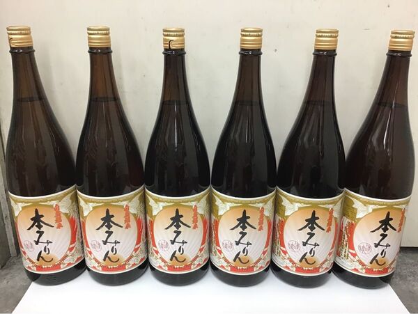 【岐阜・白扇酒造】 白扇 福来 本みりん 1.8L 1ケース(6本入)