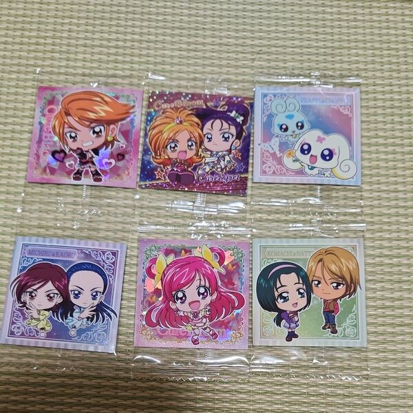 にふぉるめーしょん プリキュアオールスターズ ウエハースシール 6枚 キュアブラック キュアドリーム など