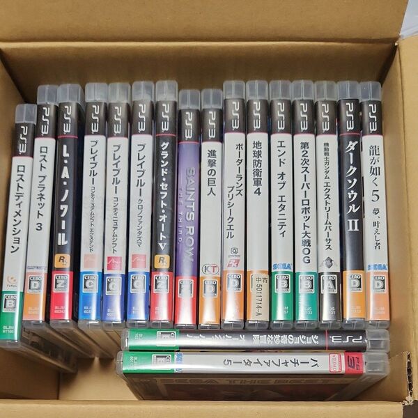 バラ売り可 PS3 ソフト 18本セット 4本1000円 3本800円 2本600円