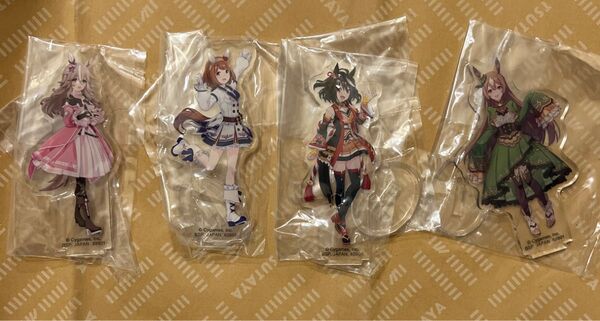 まとめて ウマ娘 プリティーダービー アクリルスタンド セット 四つ分