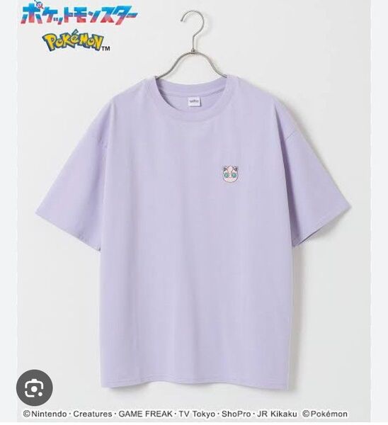 ポケモン アニメ ポケットモンスター プリン 日本 Tシャツ 半袖 カットソー