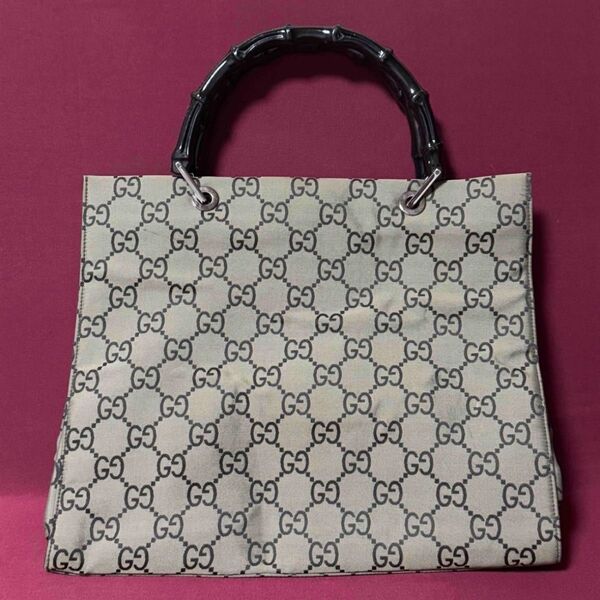 GUCCI トートバッグ バンブー