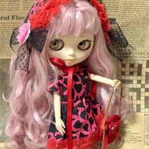 *カスタムアイシードールお洋服とハンドパーツ付き*