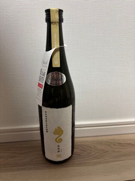 新政 亜麻猫 あまねこ スパーク 2024 純米酒 日本酒【2025年2月製造】 720ml