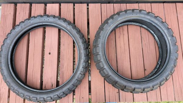 R1200GS 空冷用(110/80-19 150/70-17) オフロードタイヤ 2本セット