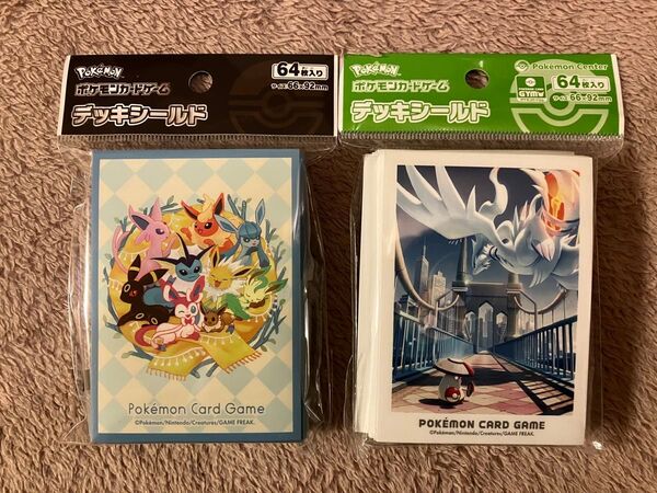 ポケモンカードゲーム デッキシールド イーブイズ+イッシュの冒険 レシラム&モロバレル