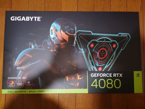 2.5年保証付き GIGABYTE GeForce RTX 4080 16GB GAMING OC グラボ