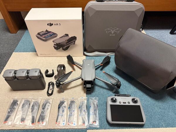 ドローン DJI air3 FLY MORE COMBO(RC2)+社外品ケース