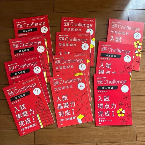進研ゼミ 中学講座 チャレンジ セット
