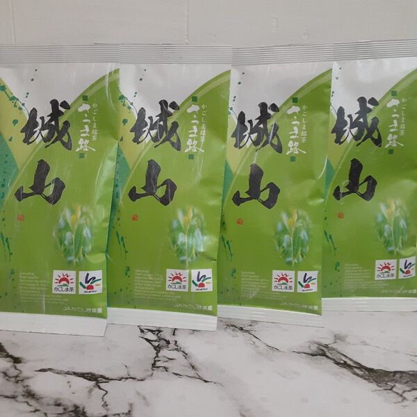 煎茶 緑茶 鹿児島茶 茶葉 100g4セット