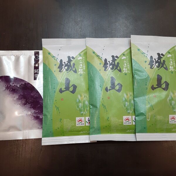 煎茶 緑茶 鹿児島茶 茶葉 4セット