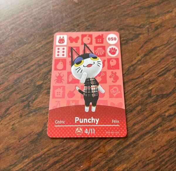 どうぶつの森 amiiboカード ビンタ 海外