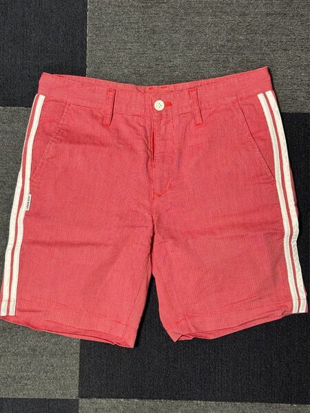 ☆美品☆パーリーゲイツ ジャックバニー ゴルフ ハーフパンツ レッド 白 赤 4 ショートパンツ