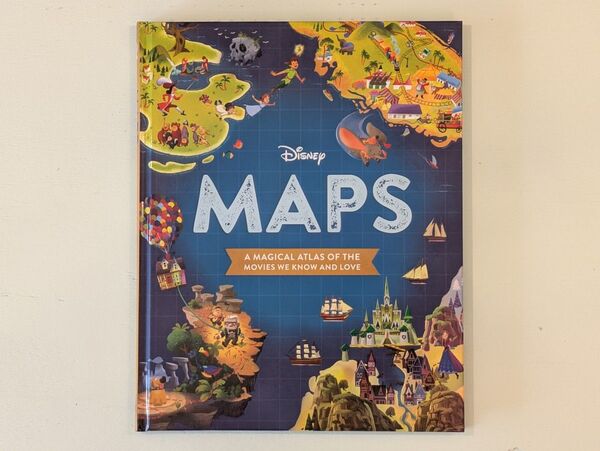 【洋書 新品】Disney Maps / ディズニー ピクサー 絵本 地図