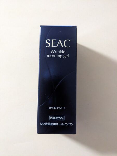 新品未使用 未開封 SEAC 薬用リンクルgel SPF43 PA+++ 25g シーク シワ改善朝用オールインワン