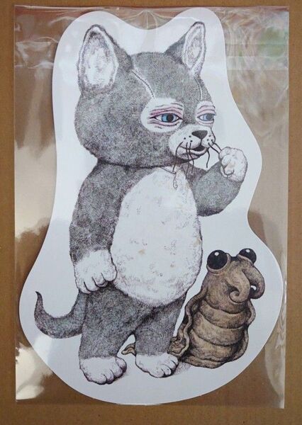 【非売品】ヒグチユウコ 大判ダイカットカード 月刊モエ付録☆彡