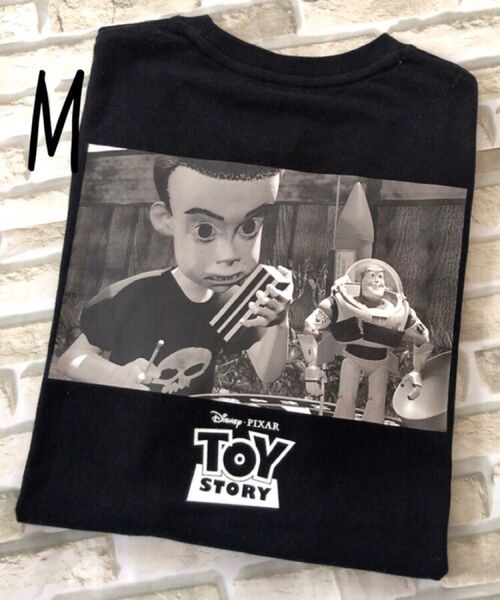 ディズニー ピクサー トイストーリー シド なりきり ドクロ 半袖 tシャツ M レディース 洋服 バズ バズライトイヤー