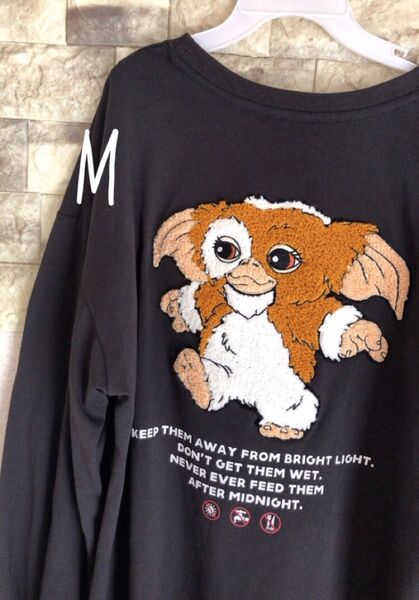 グレムリン ギズモ 長袖 tシャツ ロングtシャツ ロンt レディース 洋服 M
