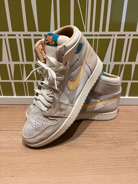 NIKE AIR JORDAN 1 HIGH ZOOM CMFT 2 "Celestine Blue" 26.0cm