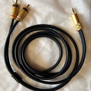 【美品】サエク SAEC ステレオミニ→RCAケーブル MR-903 1.5m 【販売完了品】
